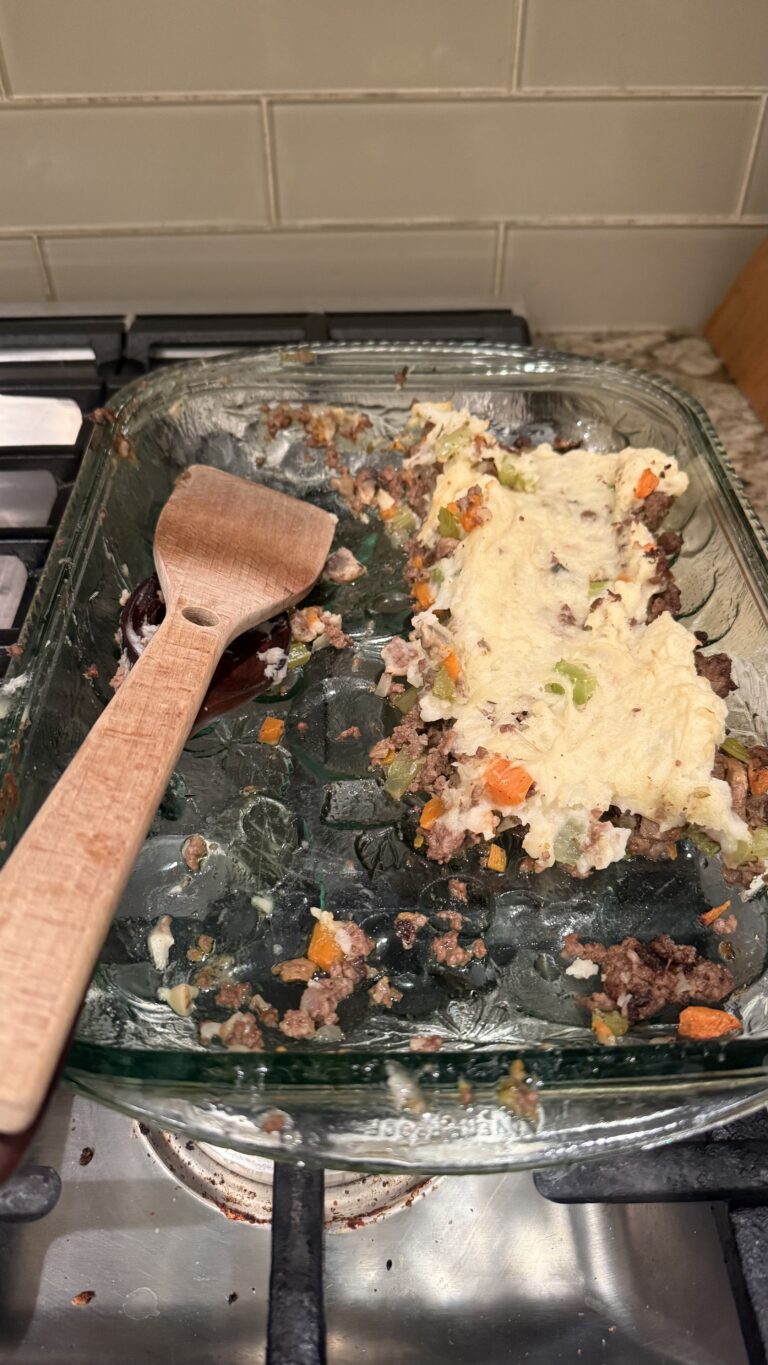 Shepherd’s Pie with Mashed Cauliflower